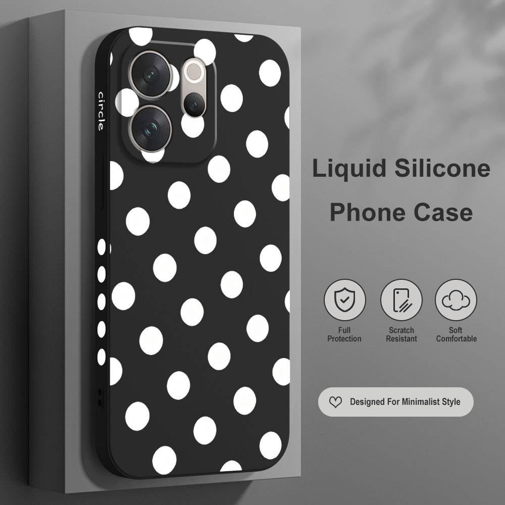 Phone Cases Vivo - Casing Ponsel Titik Bulat Untuk Vivo