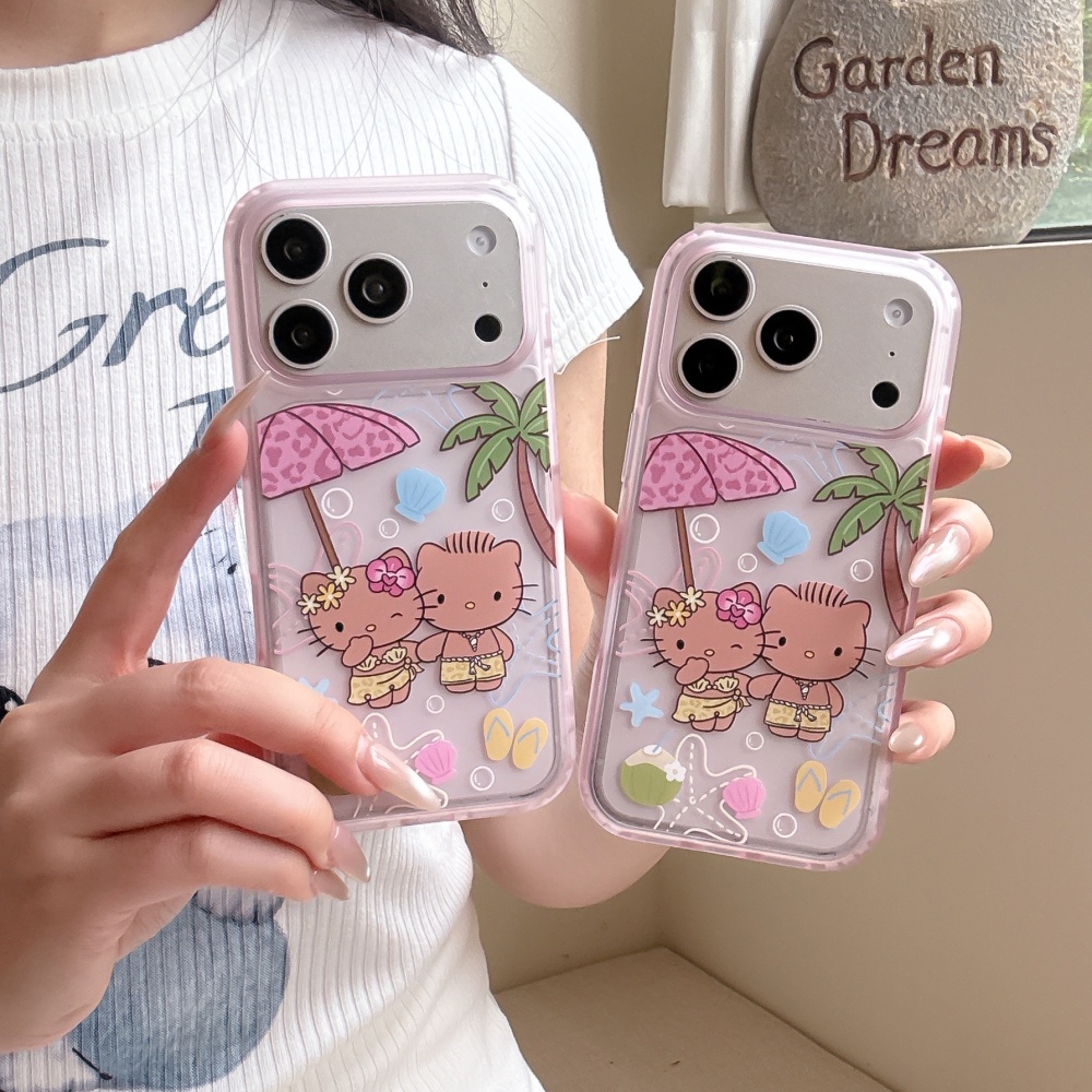 Phone Cases Beach - Casing Ponsel Gaya Liburan Pantai Kartun