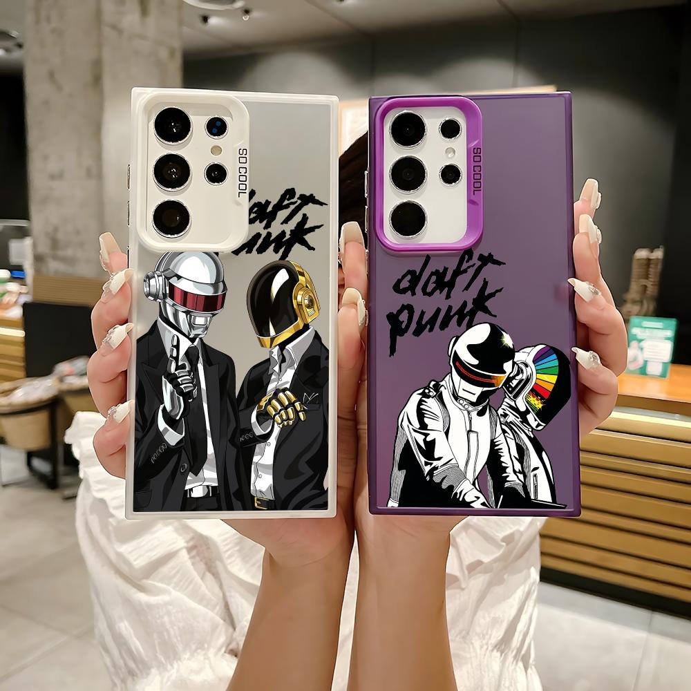 Phone Cases Silicone - Casing Ponsel Band D-Daft Punk Untuk