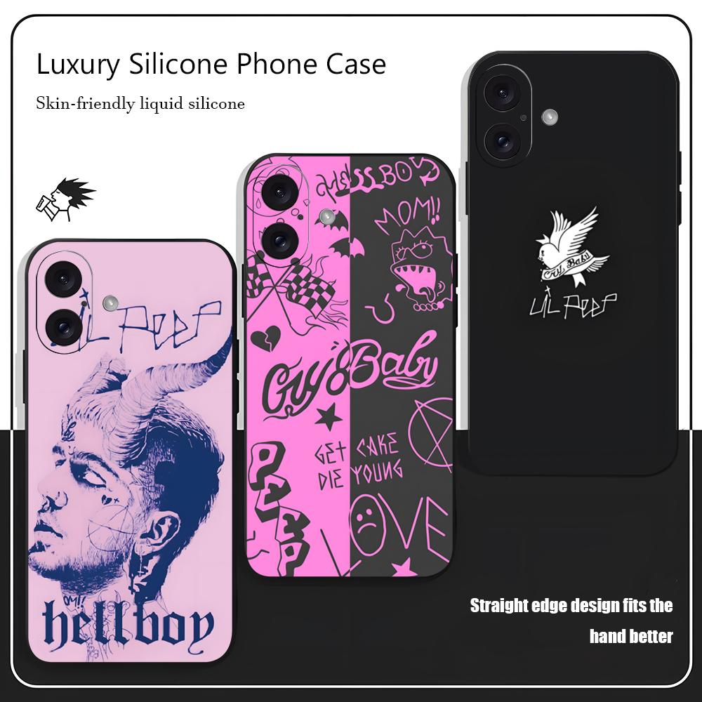 Phone Cases Popular - Casing HP L-Lil Peep Bintang Terkenal