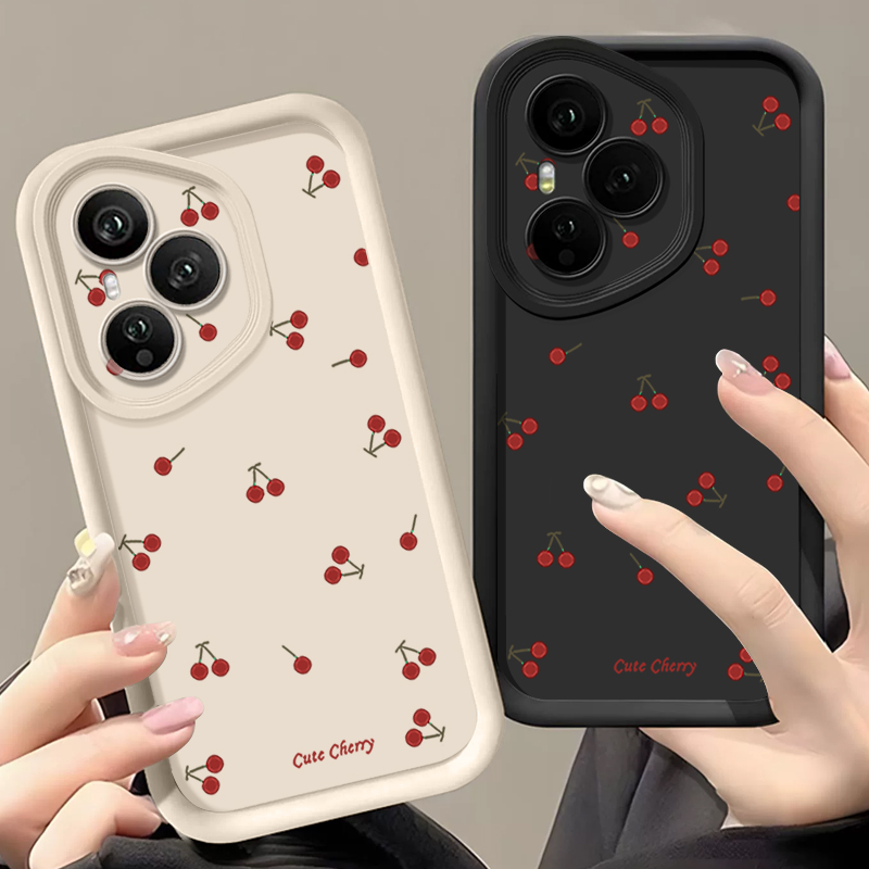 Phone Cases Honor - Casing HP Mini Motif Ceri Merah
