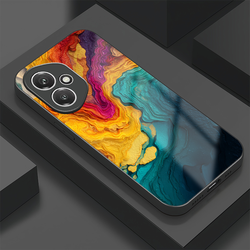 Phone Cases Honor - Casing Ponsel Anti Benturan Motif Marmer