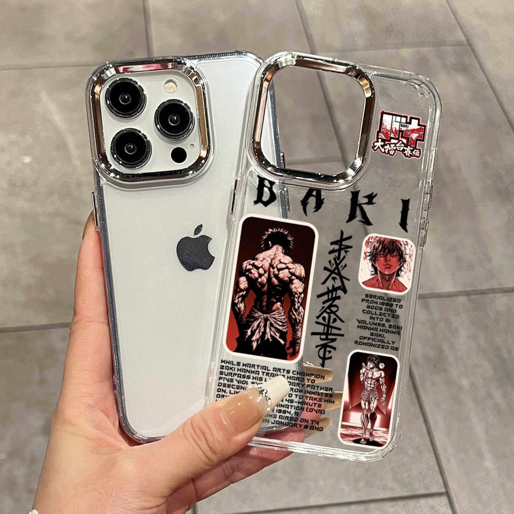 Phone Cases Popular - Casing Ponsel Keren B-Baki HanmaS untuk