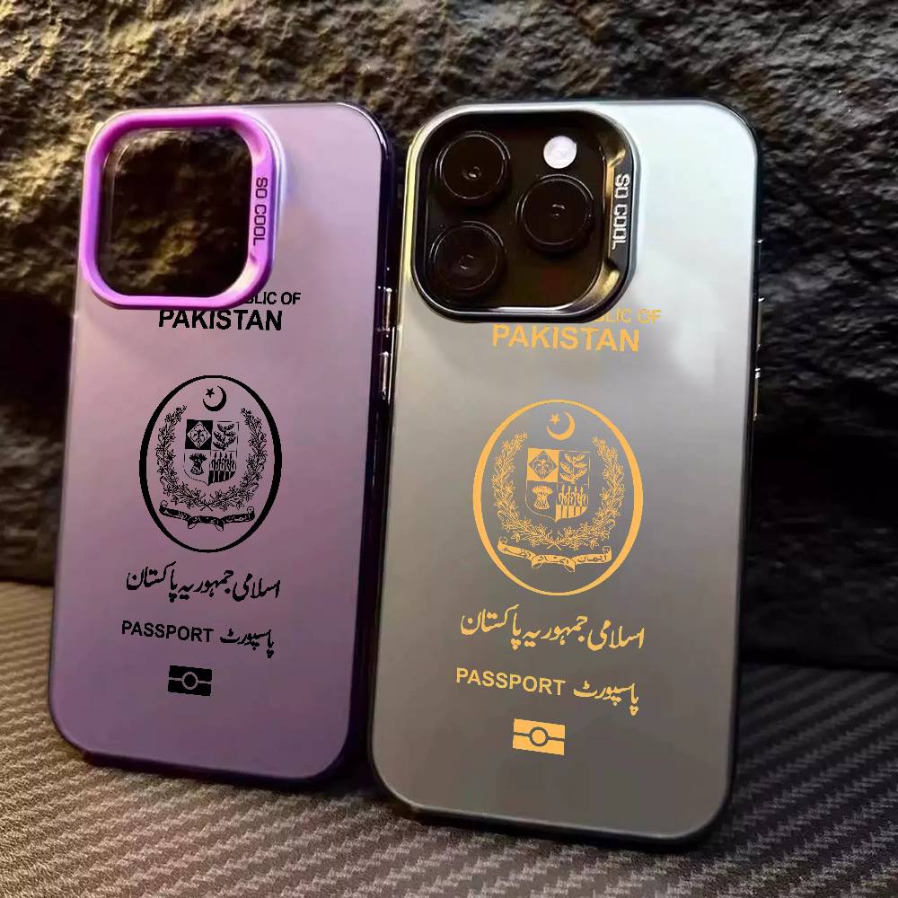 Phone Cases Pakistan - Casing HP Pakistan Passport untuk iPhone