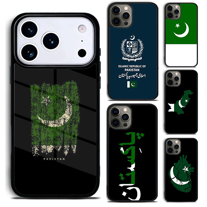 Phone Cases Pakistan - Casing HP Bendera Pakistan untuk iPhone