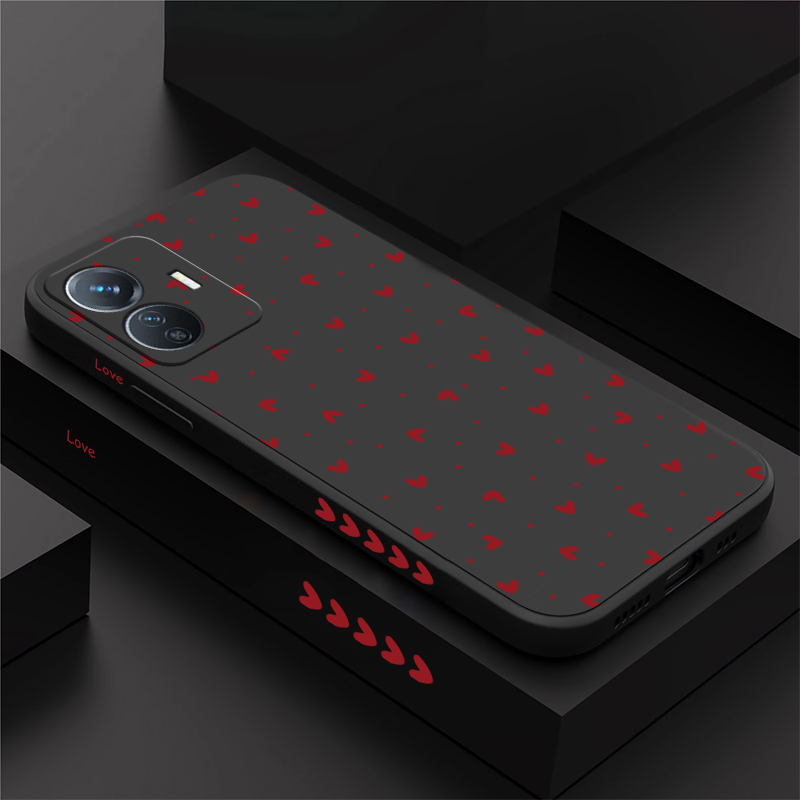 Phone Cases Vivo - Casing Ponsel TPU Lembut Tahan Benturan