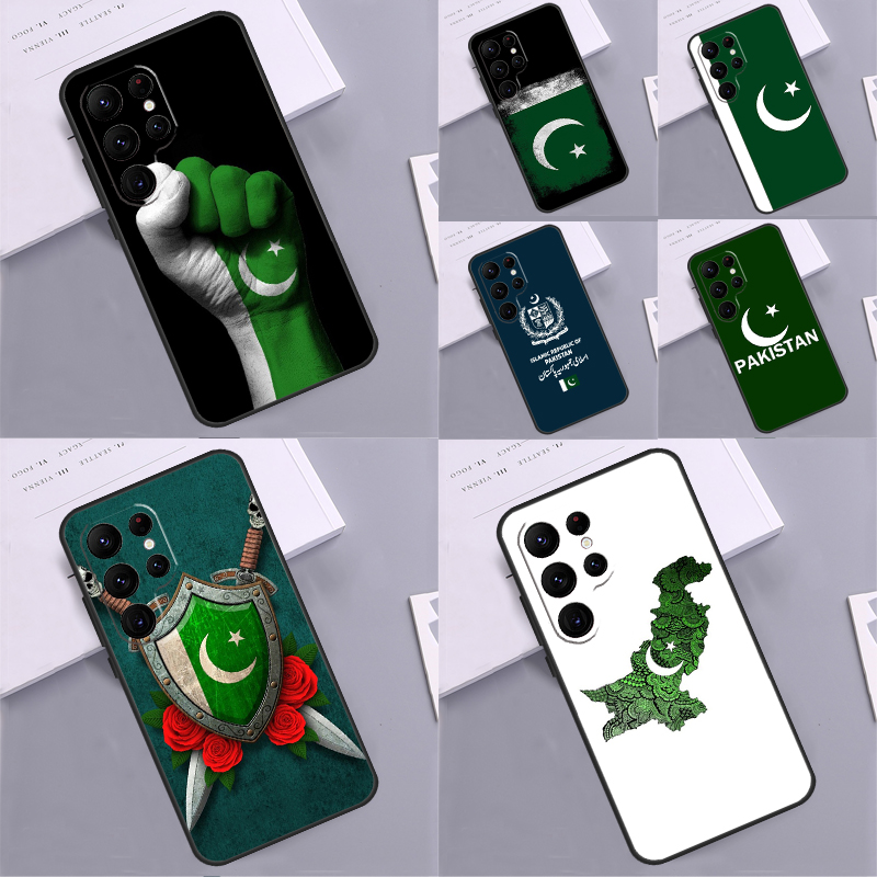 Phone Cases Pakistan - Casing Ponsel Bendera Pakistan untuk Samsung
