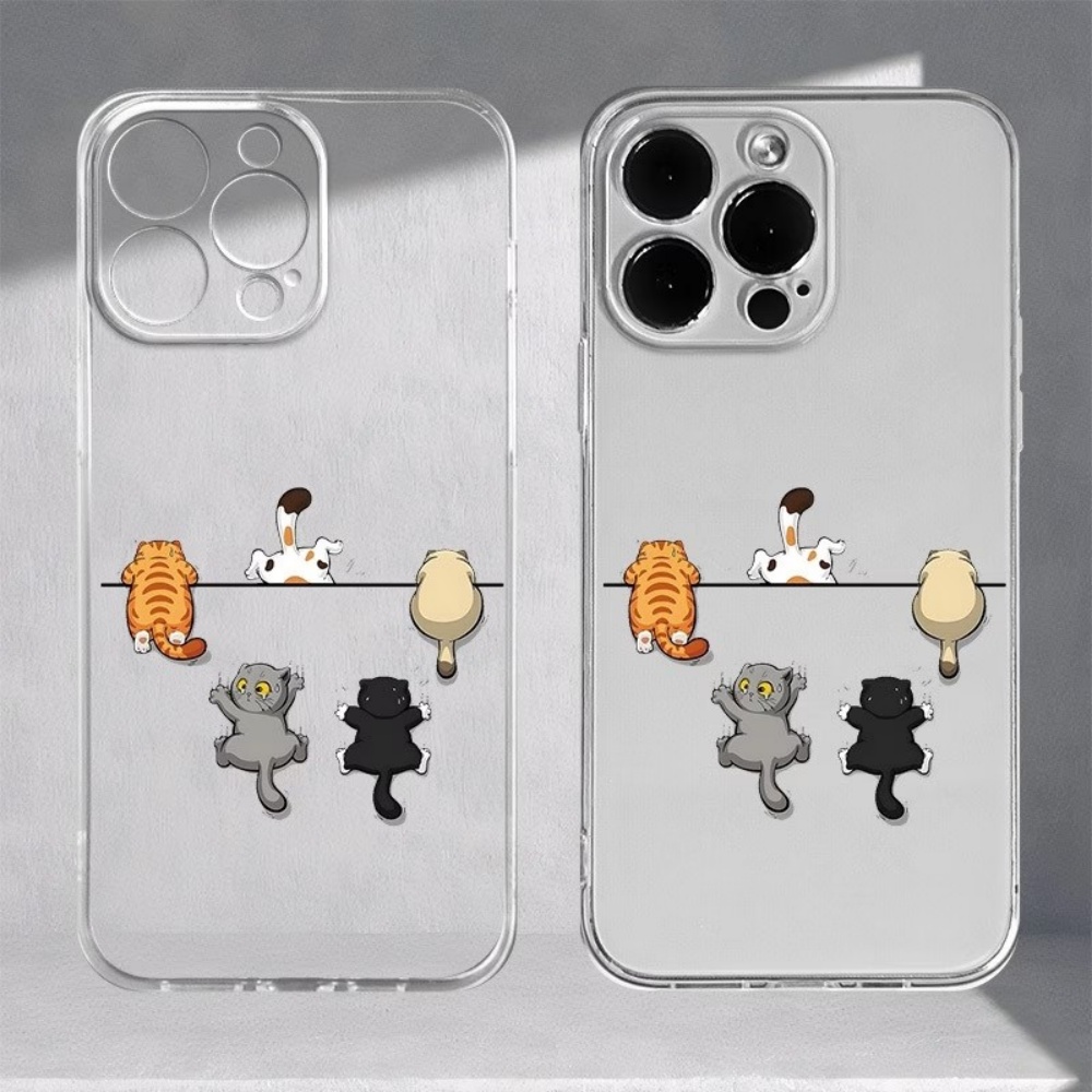 Phone Cases Popular - Casing HP Motif Lima Kucing Lucu