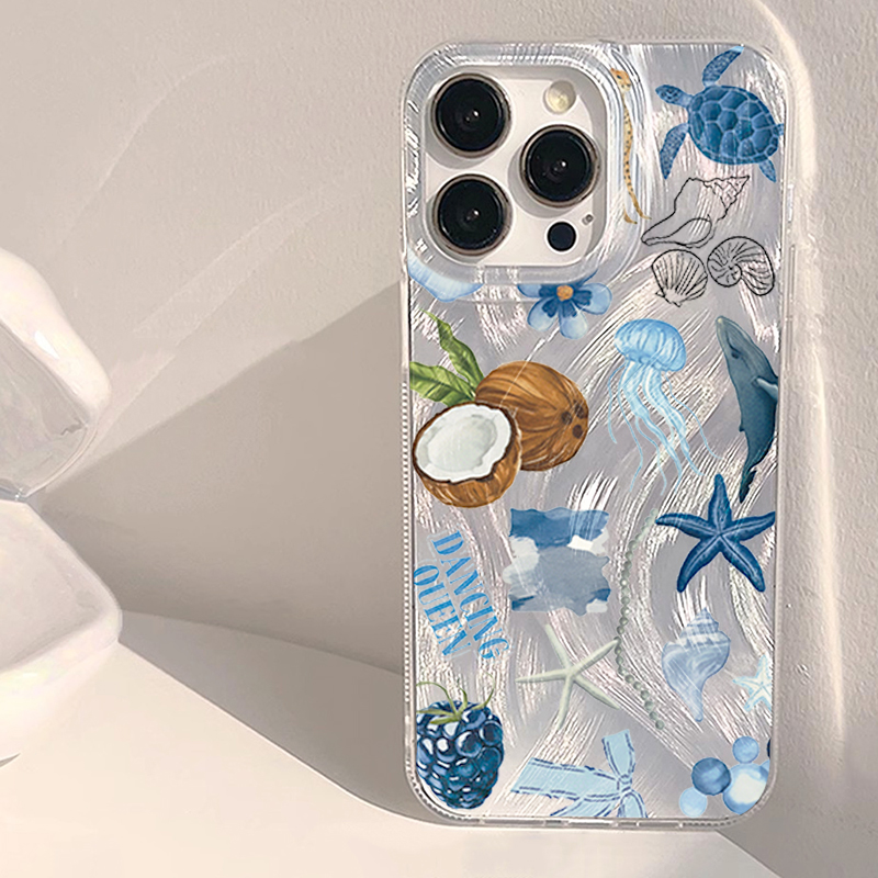Phone Cases Beach - Casing Ponsel Tahan Benturan Pantai Laut
