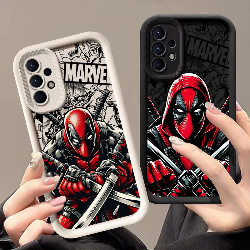 Phone Cases Galaxy A17 - Casing Marvel Deadpool Pendekar Pedang untuk