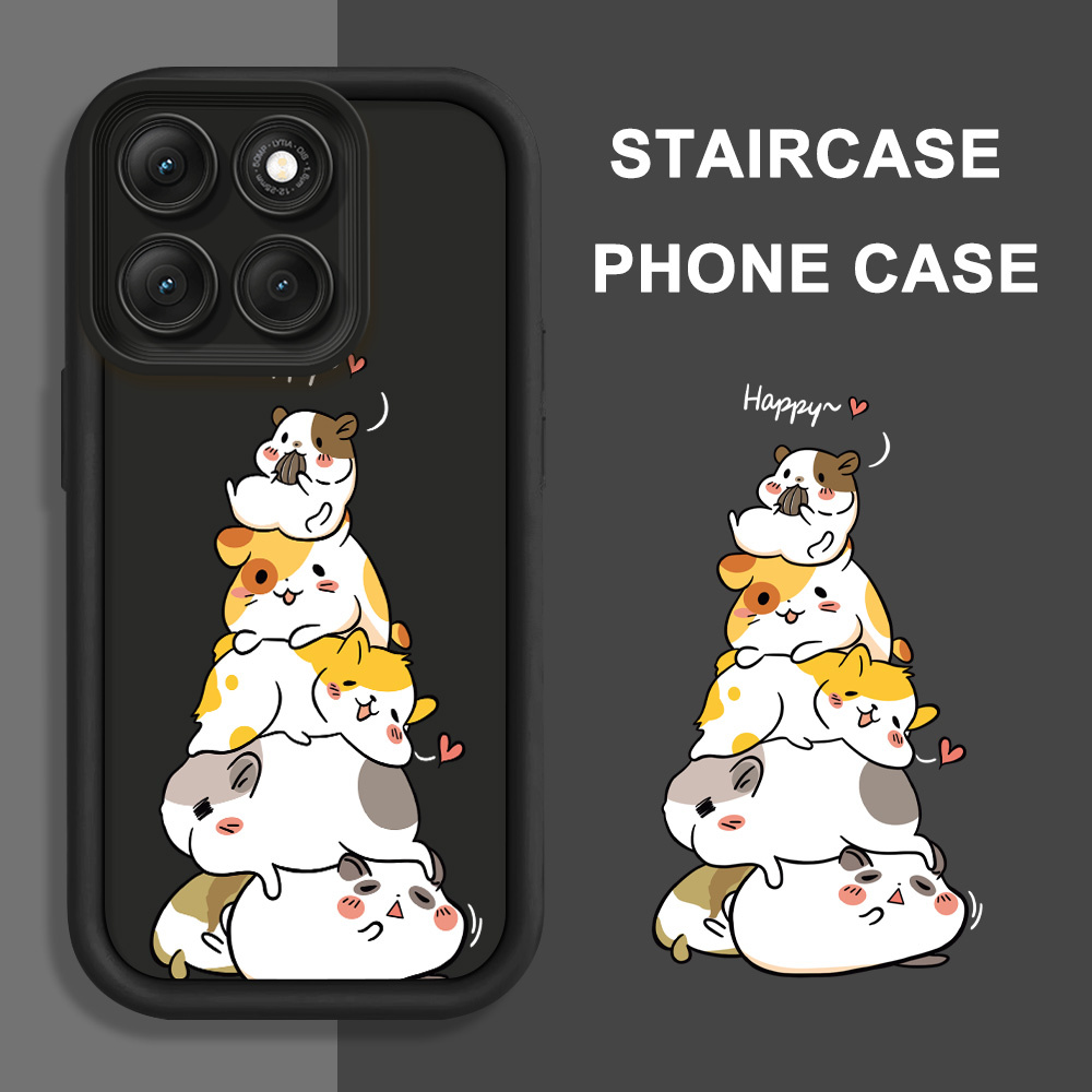 Phone Cases Moto G - Casing Ponsel Motif Hamster Bertumpuk Untuk