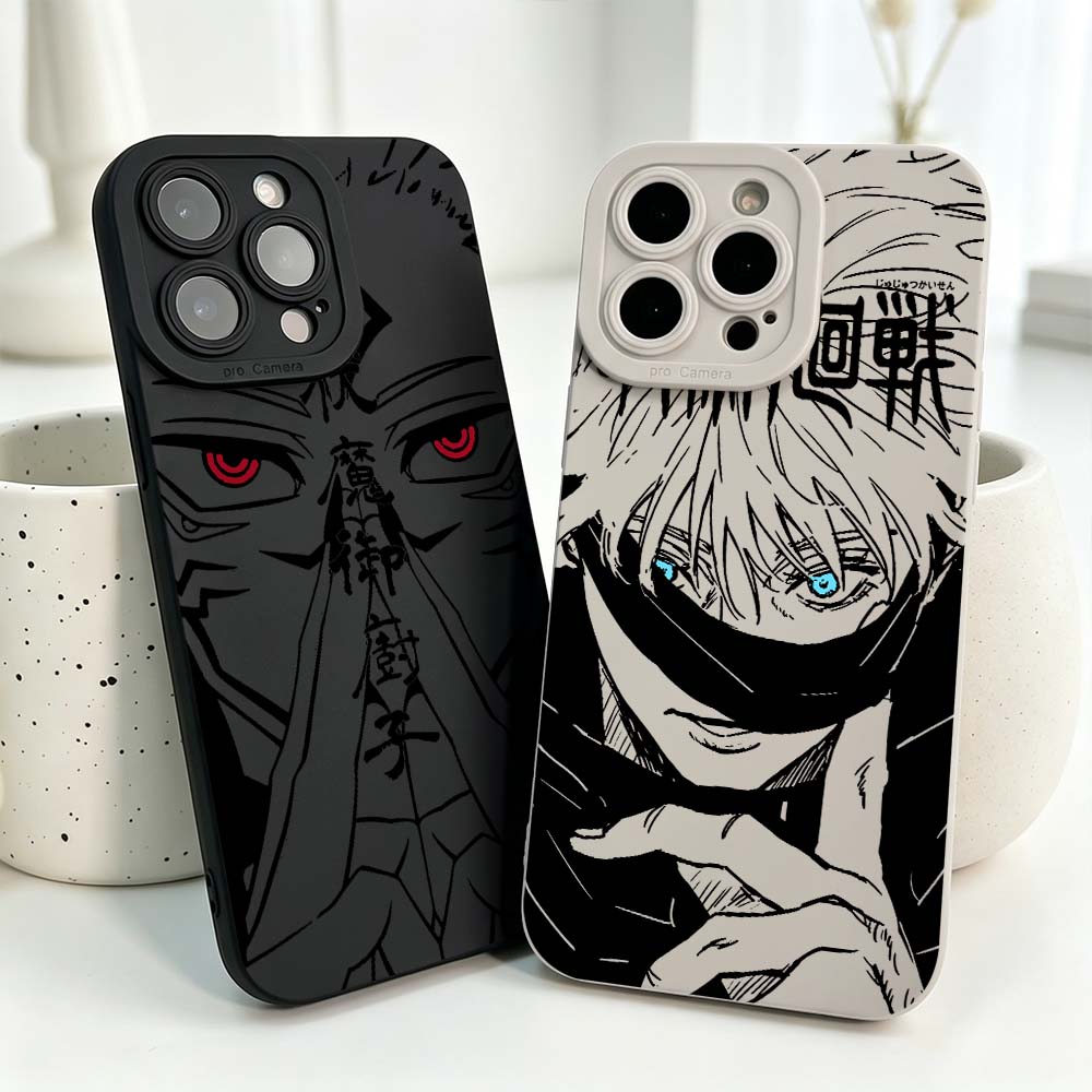 Phone Cases Silicone - Casing Silikon Anime Jujutsu Kaisen Keren