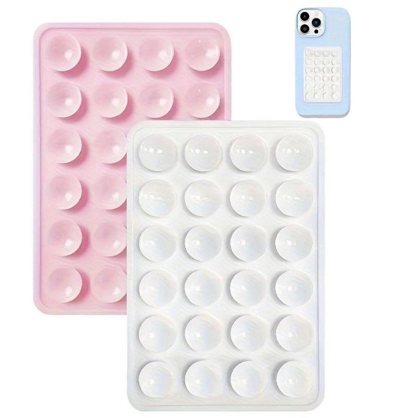 Phone Cases Silicone - Penyangga Dinding Multifungsi dengan Suction Cup