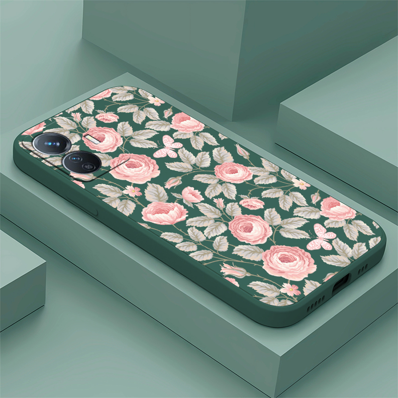Phone Cases Vivo - Casing Ponsel Motif Bunga Kecil untuk