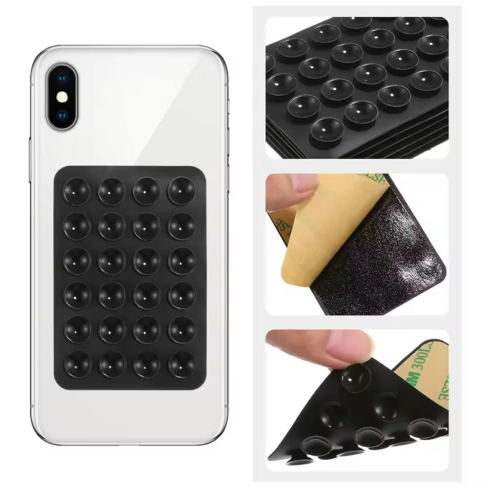 Phone Cases Silicone - Penyangga Ponsel dengan Suction Cup Silikon,