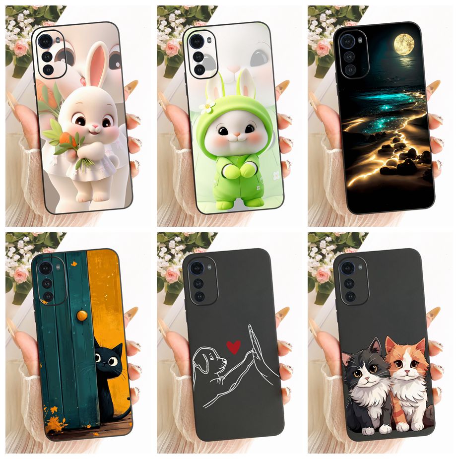 Phone Cases Silicone - Untuk Motorola Moto E32 E32s Case