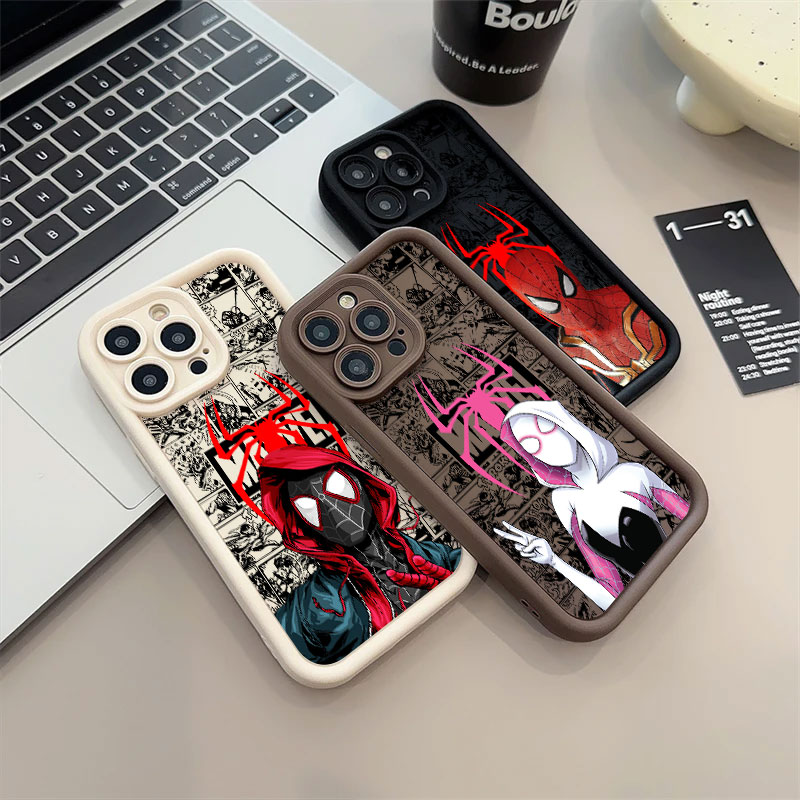 Casing Spiderman Miles Morales - Phone Cases For Iphone 15 ulasan dan harga