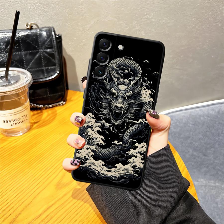 Casing Ponsel Seni Naga Gelomb - Phone Cases Galaxy A17 ulasan dan harga