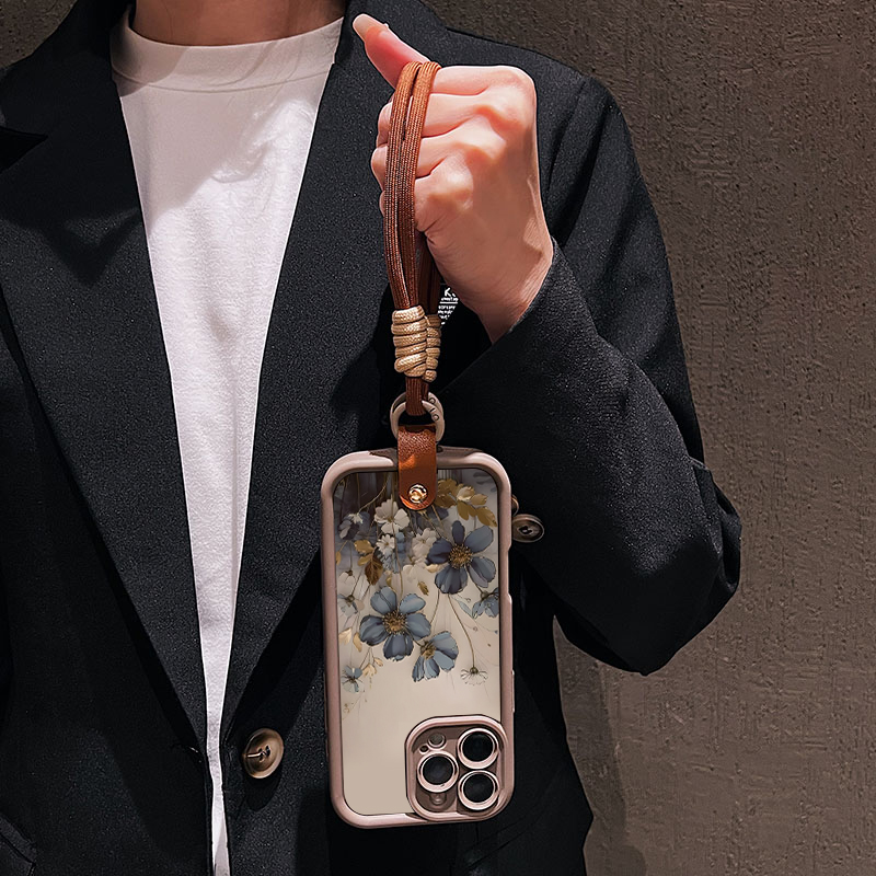 Casing Ponsel Tali Lanyard Bun - Phone Cases Blue ulasan dan harga