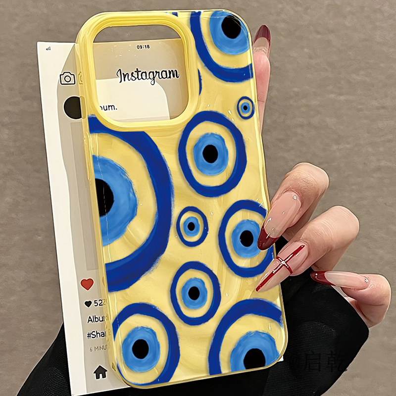 Casing HP TPU Desain Mata Biru - Phone Cases Beach ulasan dan harga