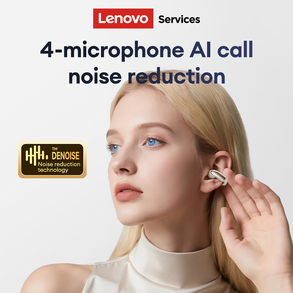 Lenovo LES-108 Earphone TWS Ko - Phone Cases Beach ulasan dan harga
