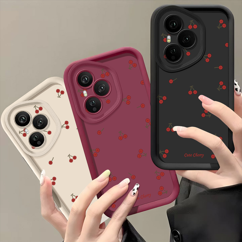Casing HP Mini Motif Ceri Mera - Phone Cases Honor ulasan dan harga