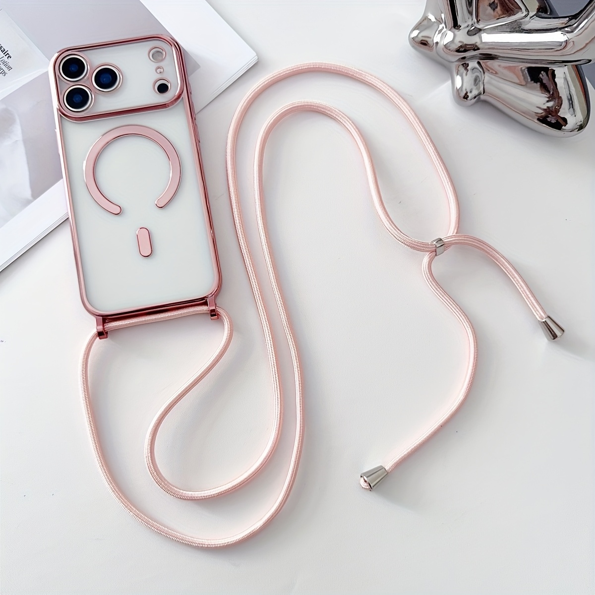 Casing Ponsel Transparan Magne - Clear Magsafe Case ulasan dan harga