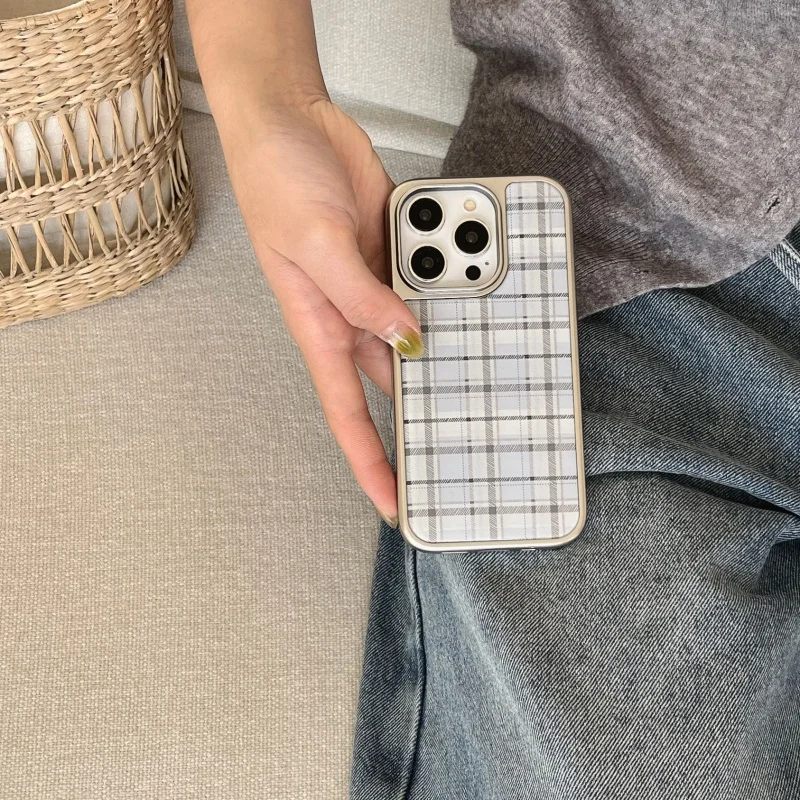 Casing HP Korea Motif Kotak-ko - Phone Cases Blue ulasan dan harga