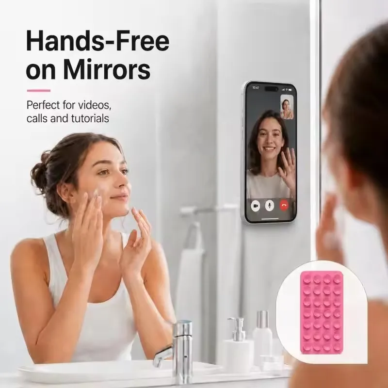Bracket Perekat Dinding Siliko - Phone Cases Silicone ulasan dan harga