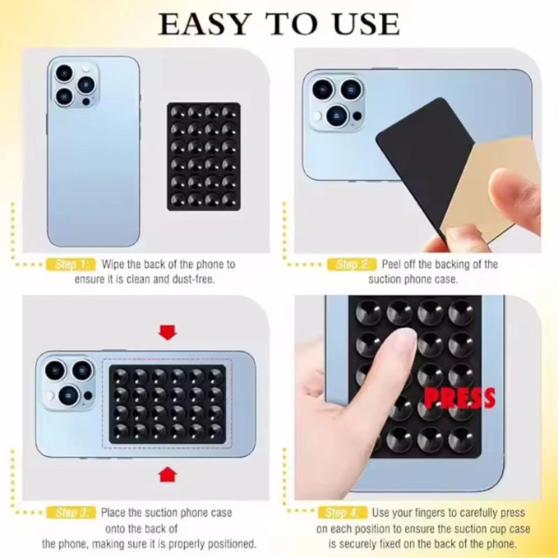 Bracket Perekat Dinding Siliko - Phone Cases Silicone ulasan dan harga