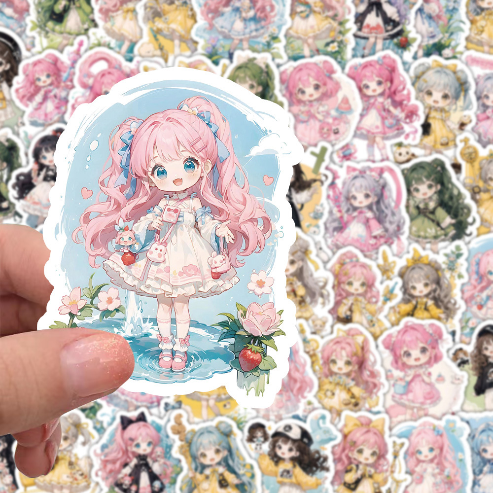 60 Buah Stiker Anti Air Magica - Phone Cases You Can Design ulasan dan harga