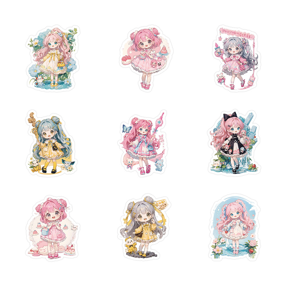 60 Buah Stiker Anti Air Magica - Phone Cases You Can Design ulasan dan harga