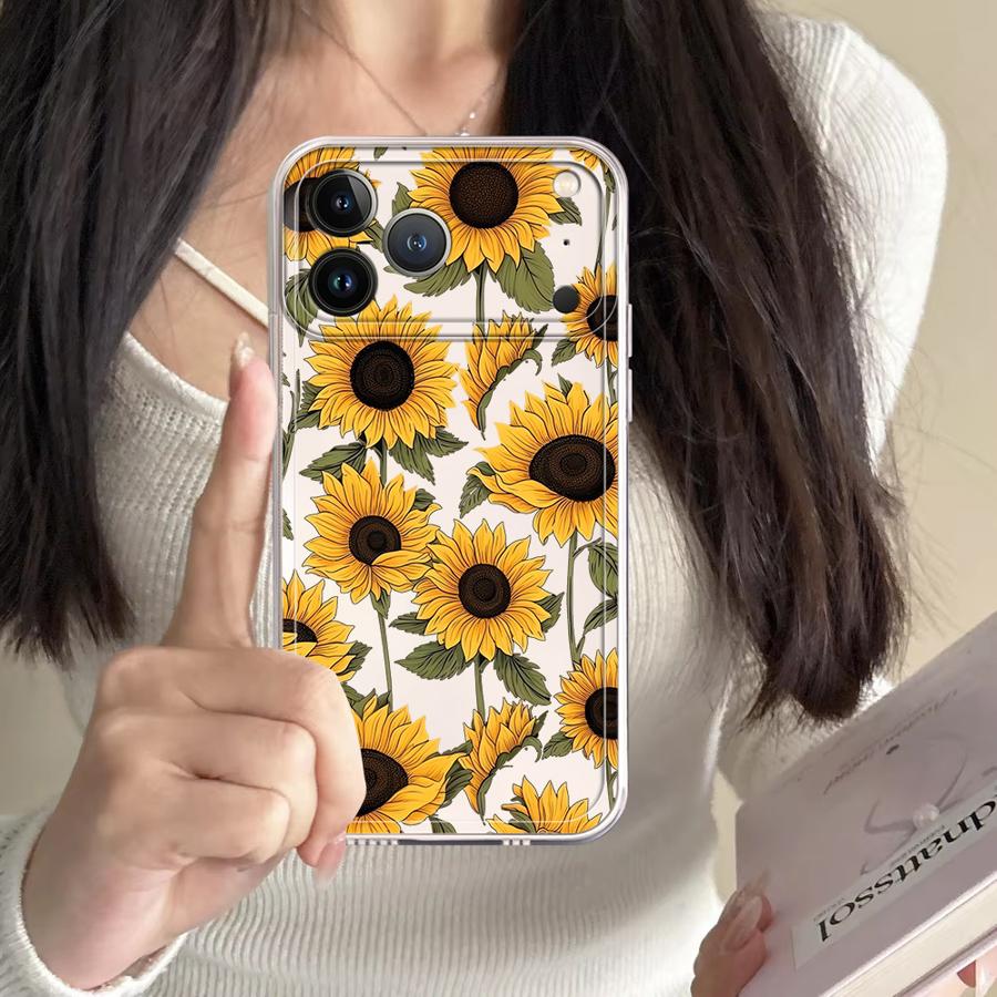 Casing Pola Bunga Matahari yan - Phone Cases Popular ulasan dan harga