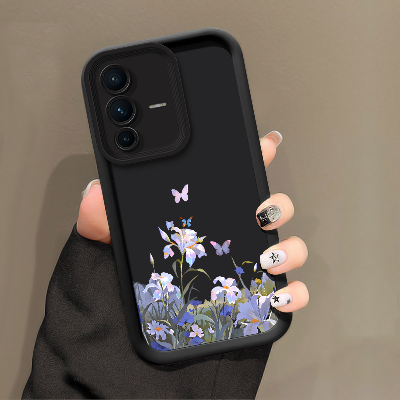 Casing Ponsel Motif Bunga Kupu - Phone Cases Vivo ulasan dan harga