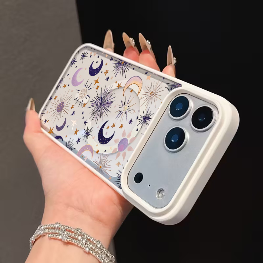 Casing Transparan Stars Moon Y - Clear Magsafe Case ulasan dan harga