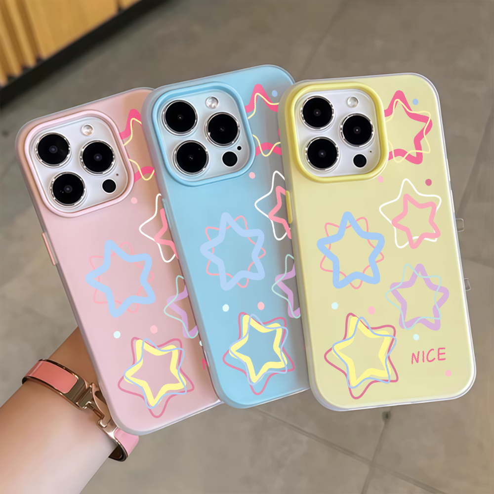 Casing Ponsel Kawaii Outlines  - Samsung Galaxy A55 ulasan dan harga