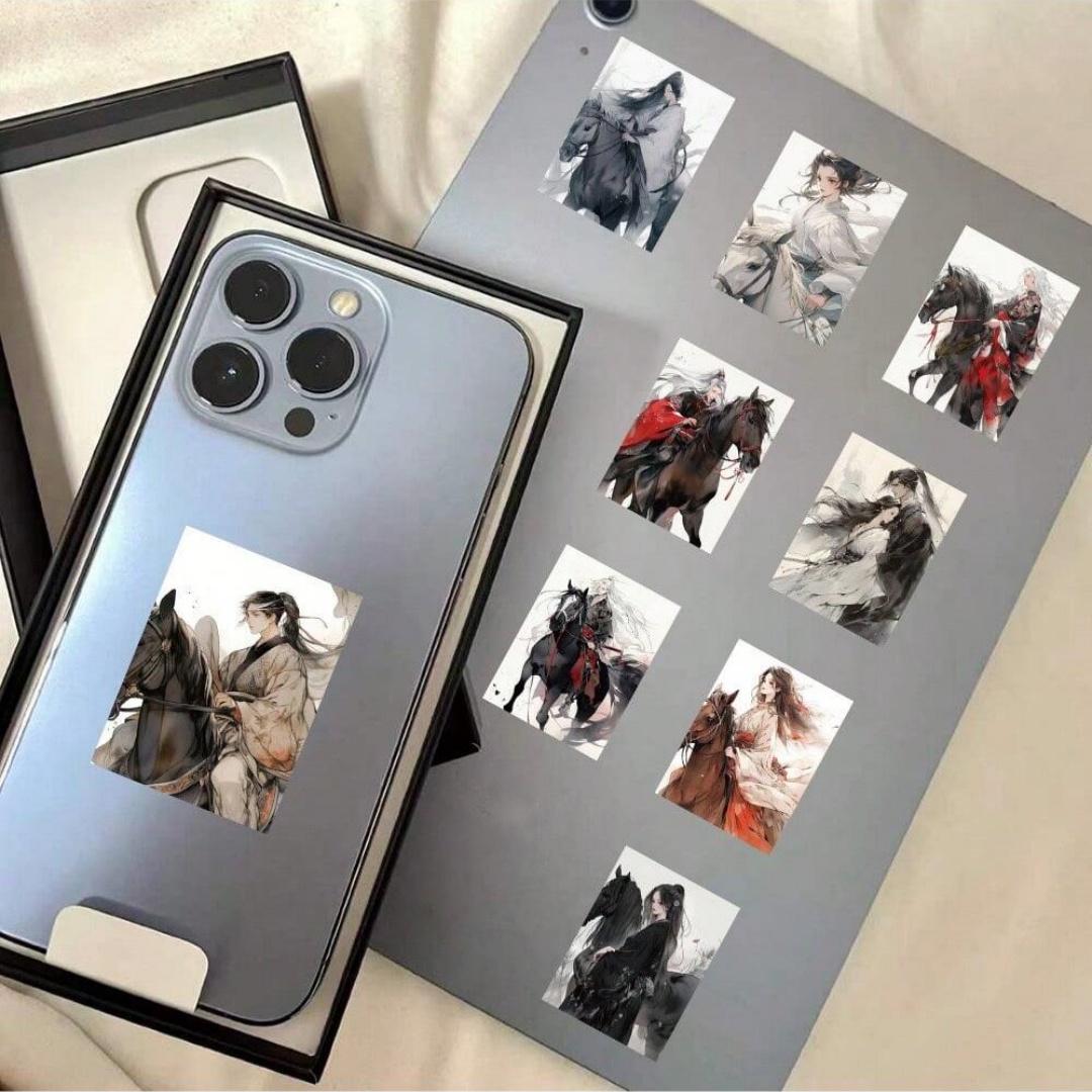 60 Buah Stiker Tahan Air Kartu - Phone Cases You Can Design ulasan dan harga
