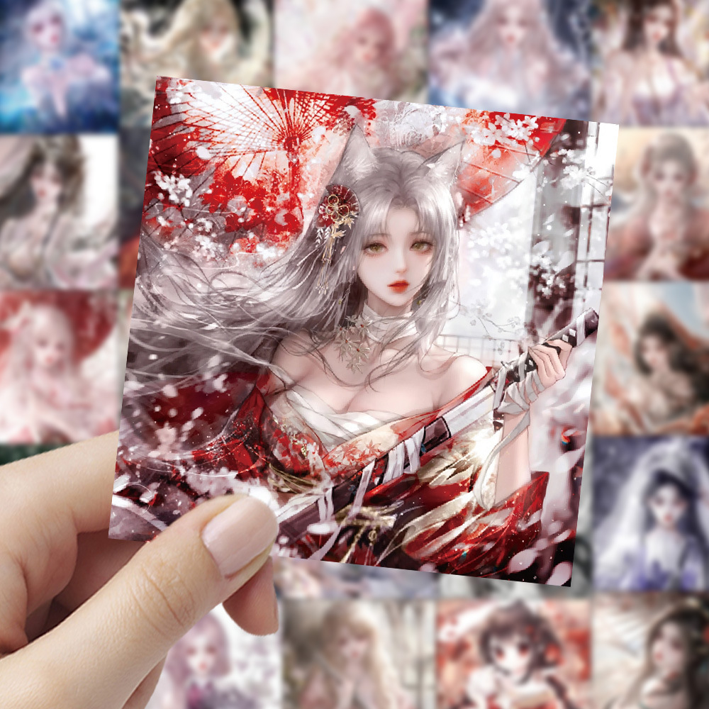 60 Buah Stiker Tahan Air Kartu - Phone Cases You Can Design ulasan dan harga