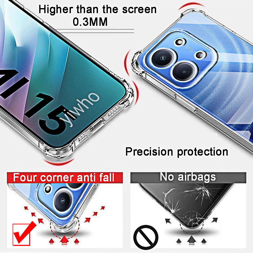 Casing Transparan untuk Redmi  - Phone Cases Europe ulasan dan harga