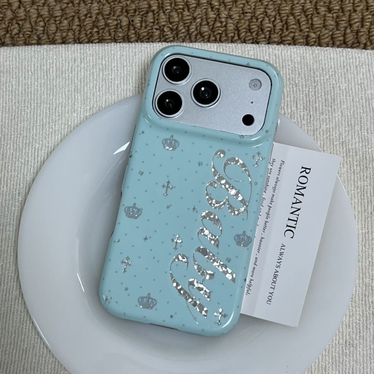 Casing Ponsel Korea Warna Mint - Phone Cases Popular ulasan dan harga
