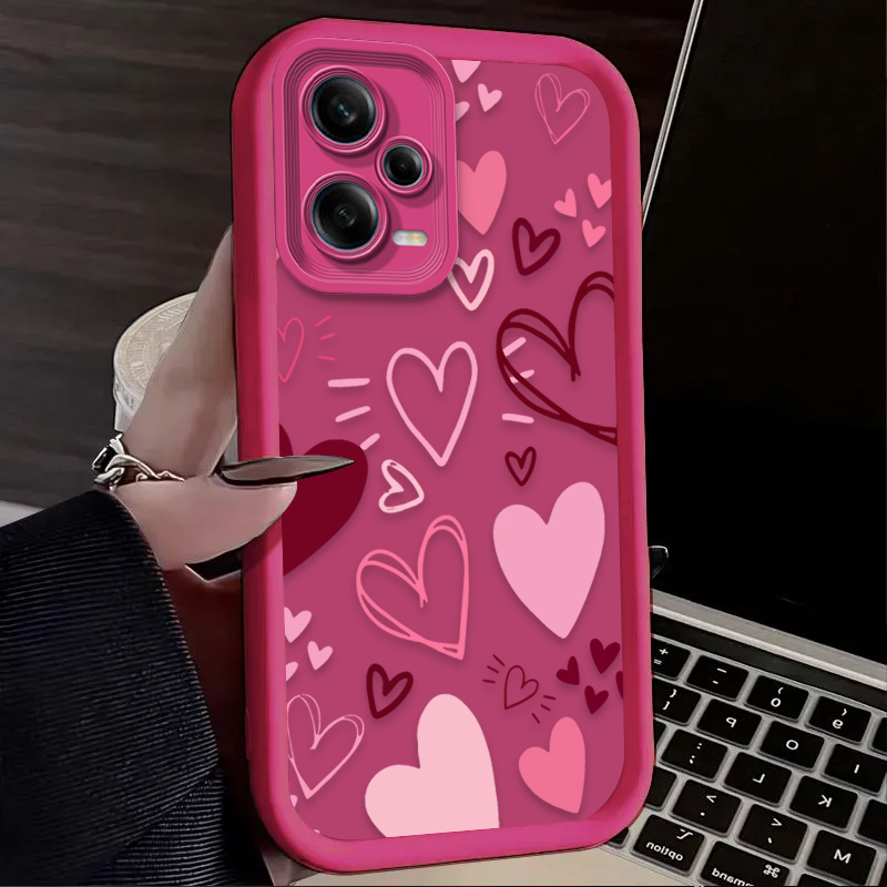 Casing Ponsel Berbentuk Hati M - Phone Cases Silicone ulasan dan harga