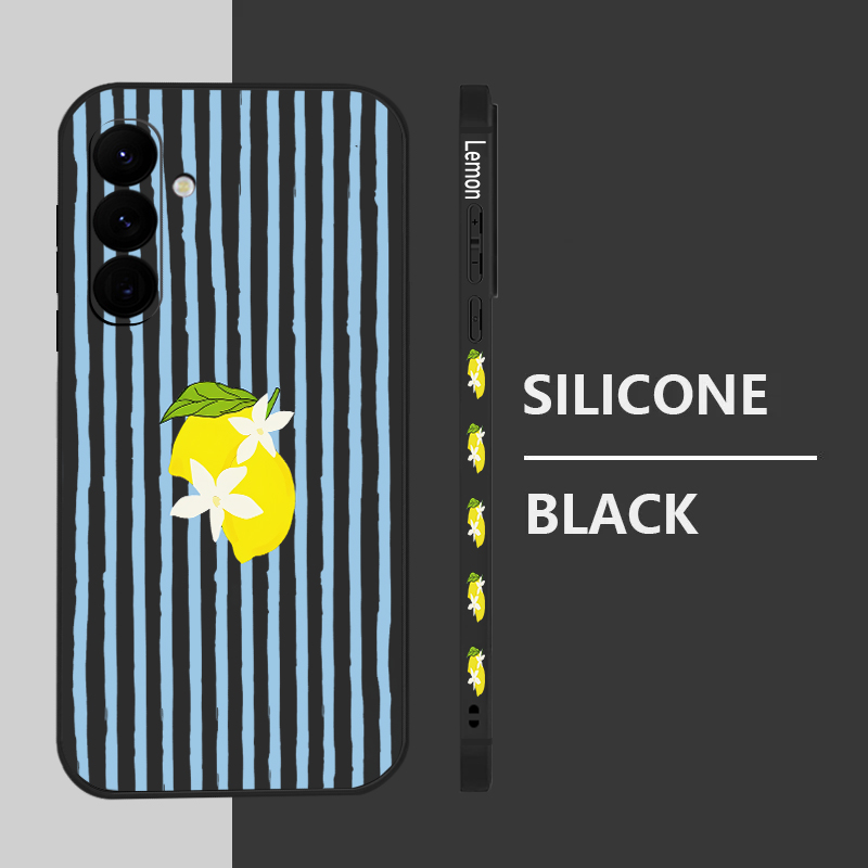 Casing HP TPU Motif Lemon Stri - Phone Cases Galaxy A17 ulasan dan harga