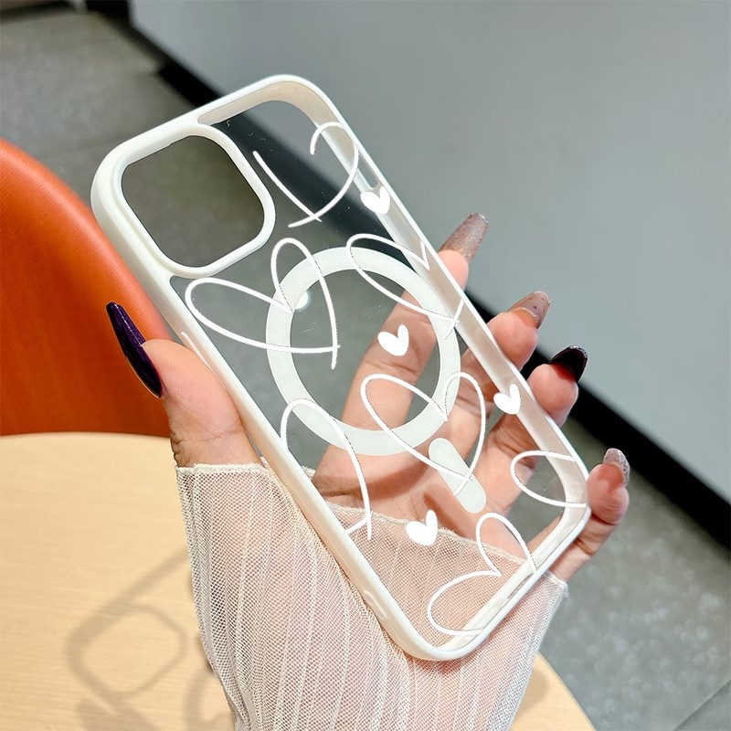 Casing HP Anti Benturan PC+TPU - Clear Magsafe Case ulasan dan harga