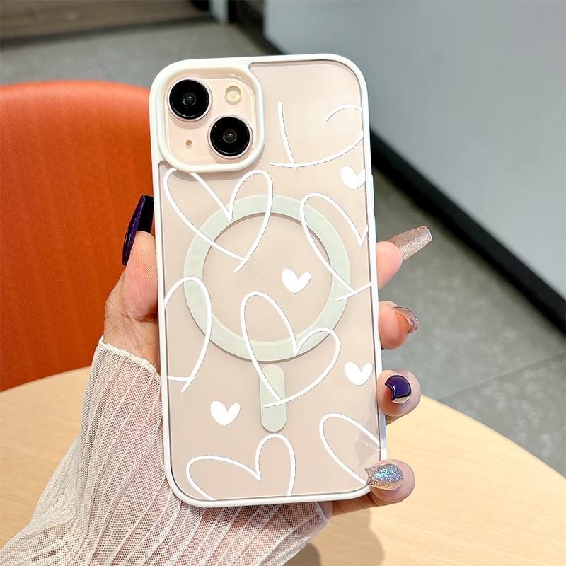 Casing HP Anti Benturan PC+TPU - Clear Magsafe Case ulasan dan harga