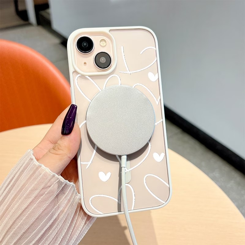 Casing HP Anti Benturan PC+TPU - Clear Magsafe Case ulasan dan harga