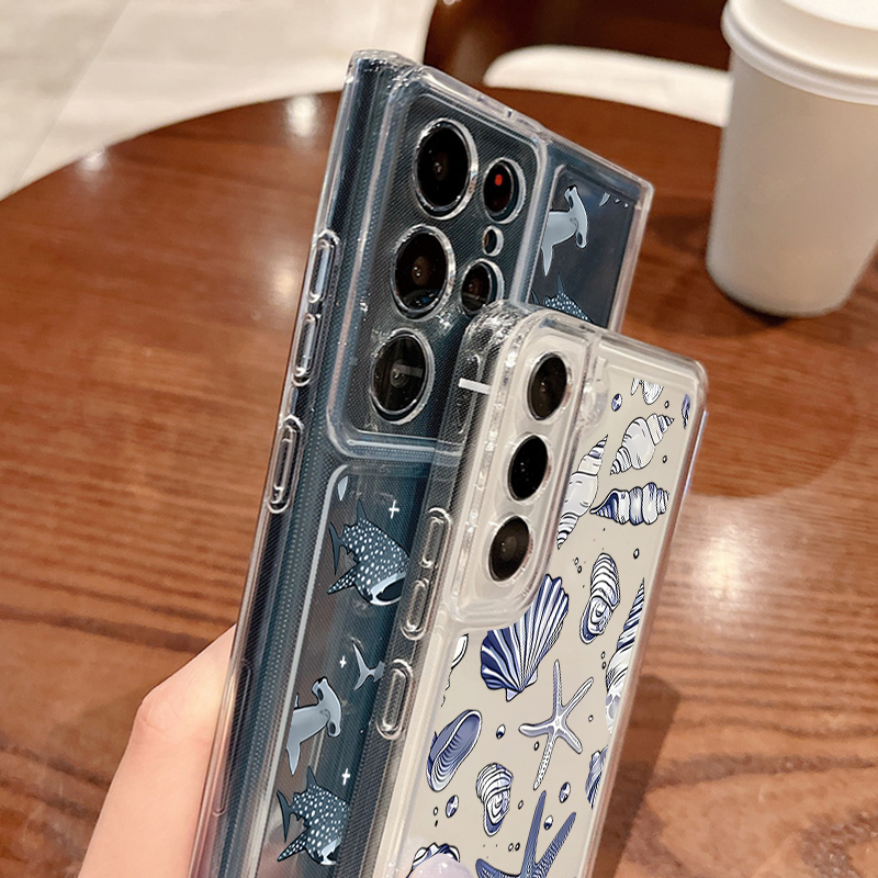 Casing HP Silikon Motif Hiu un - Phone Cases Galaxy A17 ulasan dan harga