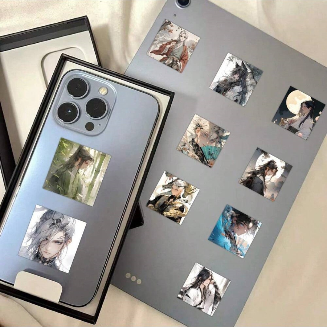 60 Buah Stiker Tahan Air Kartu - Phone Cases You Can Design ulasan dan harga