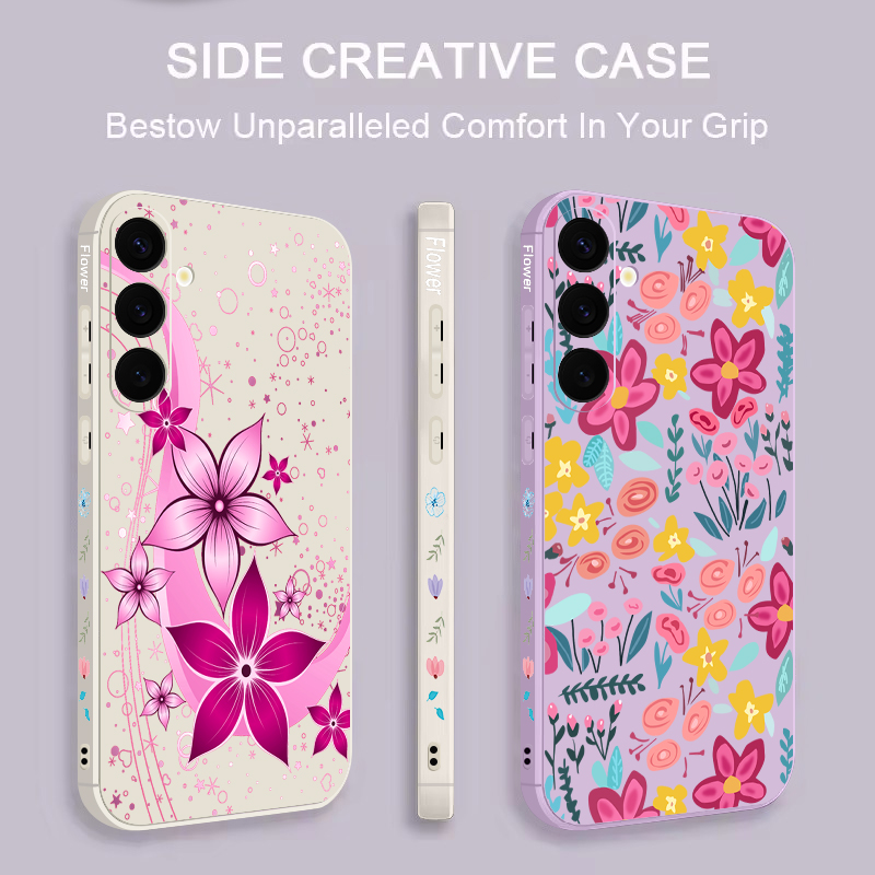 Casing Ponsel Pola Bunga Flora - Phone Cases Galaxy A17 ulasan dan harga