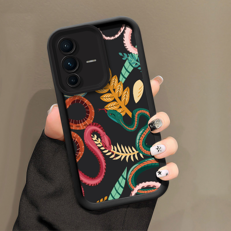 Casing Ponsel Motif Ular Mewah - Phone Cases Vivo ulasan dan harga