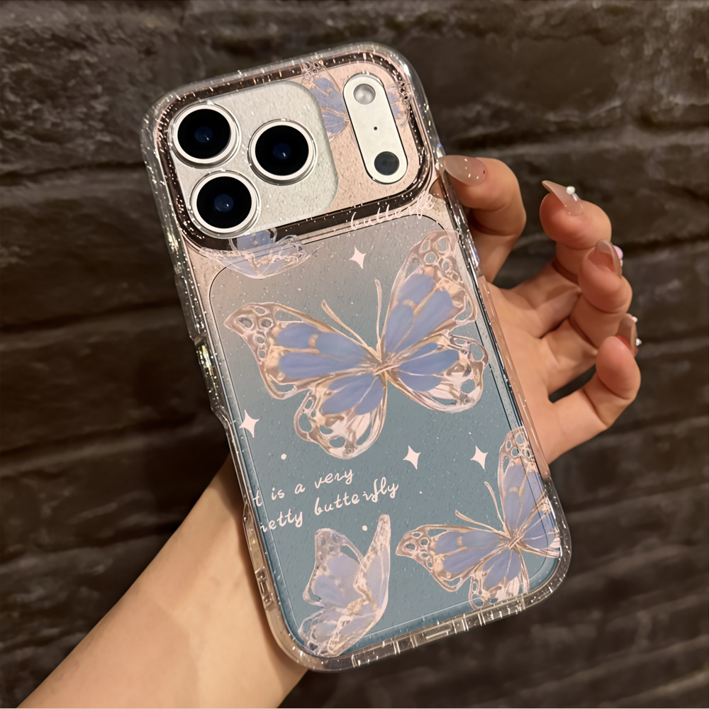 Casing Ponsel Mewah Motif Kupu - Phone Cases Popular ulasan dan harga